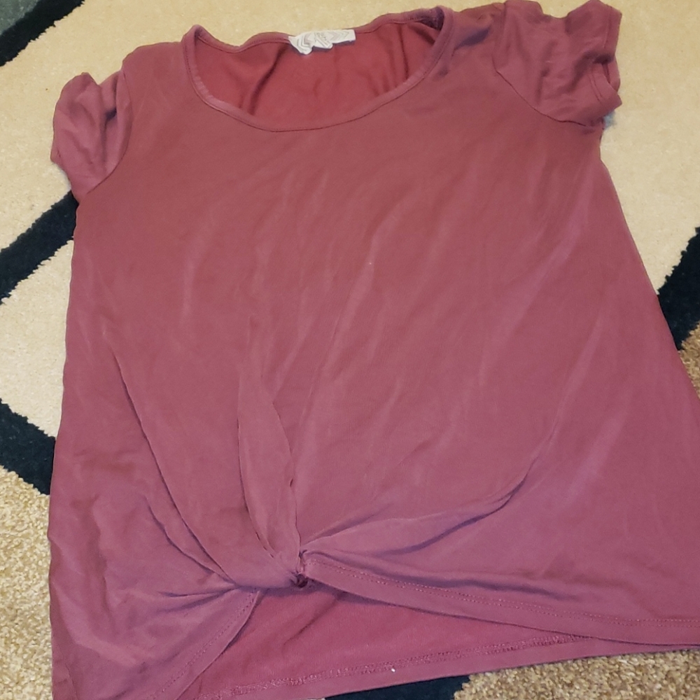 Pink Rose tee